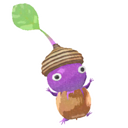 acorn decor purple pikmin