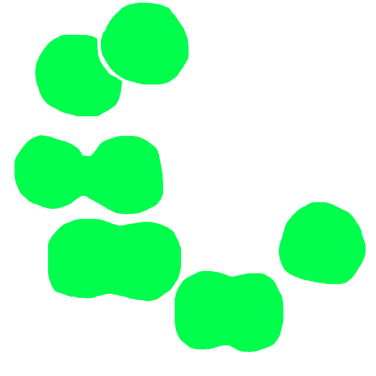 Circle splitting into two